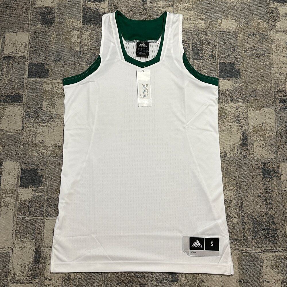 Adidas Crazy Light Women's S Racer back Tank Sports White / Green NWT‎